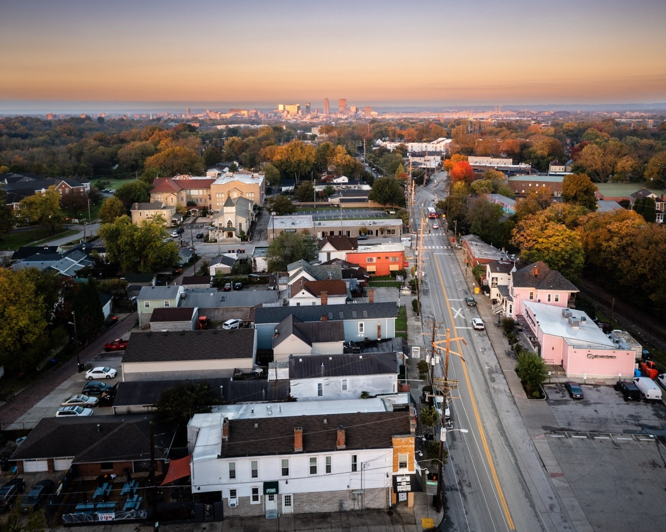 Frankfort Avenue in Historic Clifton, Louisville KY